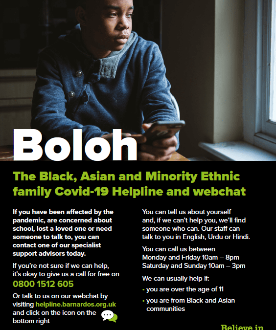 Boloh Helpline – Bernardo’s