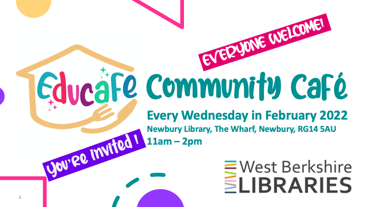 You’re invited! Educafe Community Cafe returns…