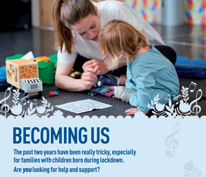 Becoming Us – Course for parents with babies born in lockdown 