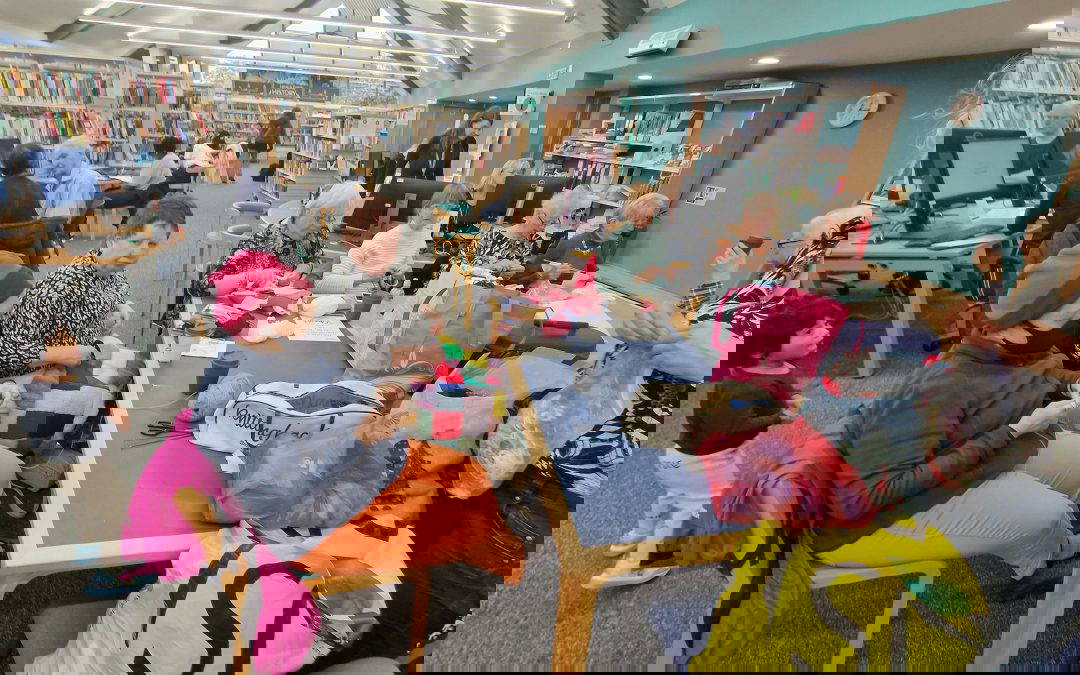Knit and Natter: Crafting kindness at Educafe